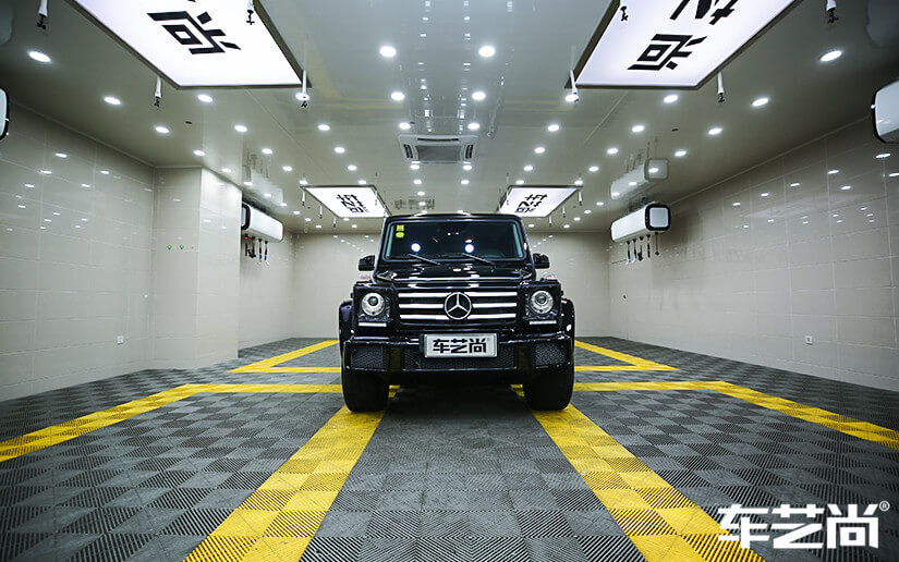 奔驰G级选择施工威固漆面保护膜效果展示（图四）
