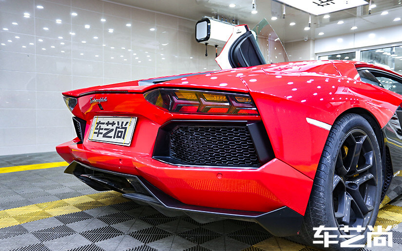 兰博基尼贴威固漆面保护膜效果图展示（15）