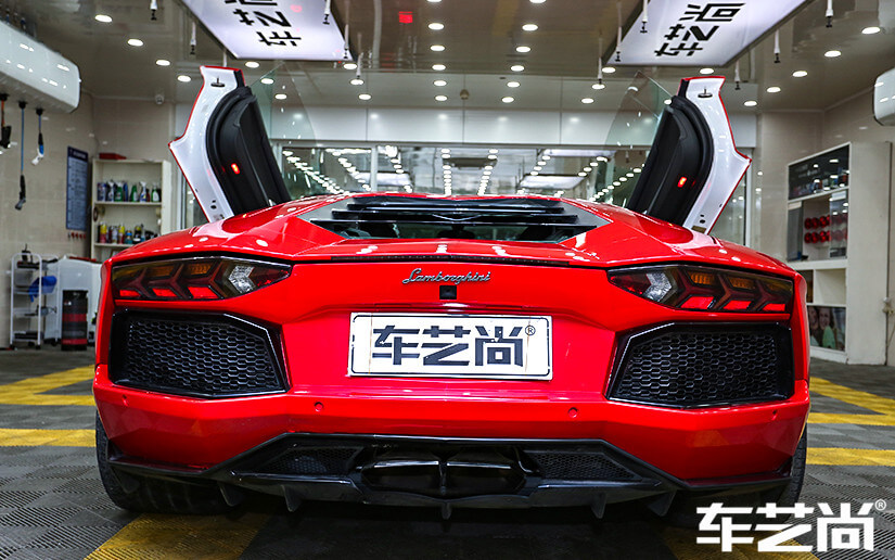 兰博基尼贴威固漆面保护膜效果图展示（12）