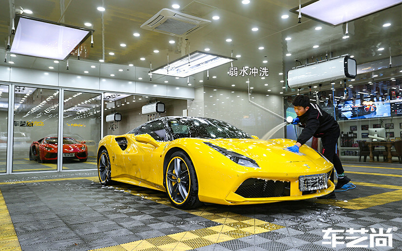 法拉利488贴威固隐形车衣（图二）