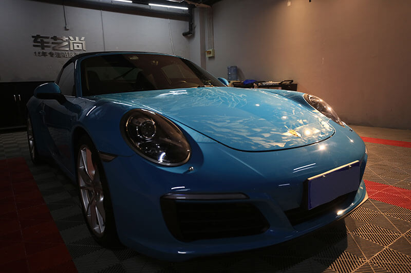 劣质车衣撕膜后（2）