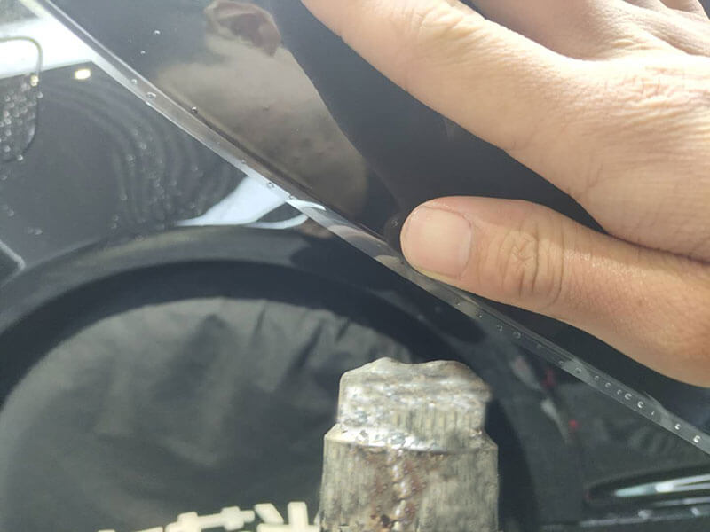 隐形车衣预留包边